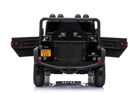 Auto na akumulator dla dziecka Land Rover Defender 110 SVX Concept Czarny