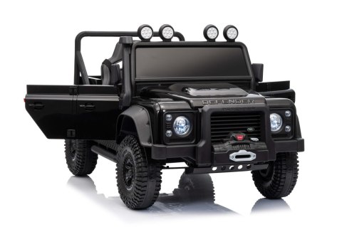 Auto na akumulator dla dziecka Land Rover Defender 110 SVX Concept Czarny