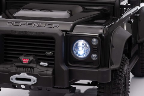 Auto na akumulator dla dziecka Land Rover Defender 110 SVX Concept Czarny
