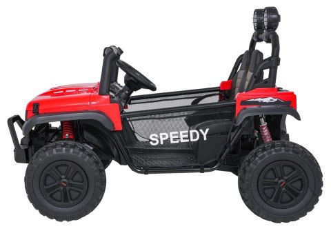 Auto na akumulator Pojazd Terenowy PASSION 4x4 Czerwony