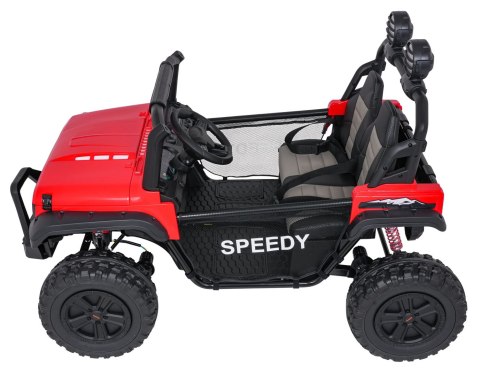 Auto na akumulator Pojazd Terenowy PASSION 4x4 Czerwony