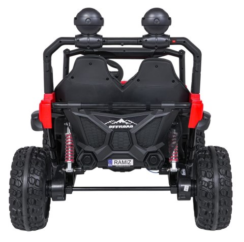 Auto na akumulator Pojazd Terenowy PASSION 4x4 Czerwony