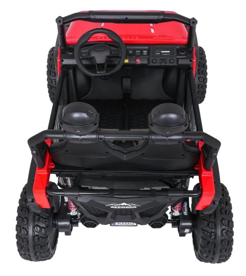 Auto na akumulator Pojazd Terenowy PASSION 4x4 Czerwony