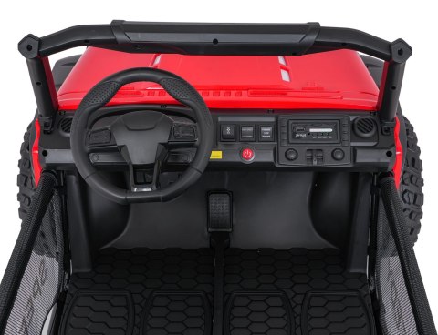 Auto na akumulator Pojazd Terenowy PASSION 4x4 Czerwony
