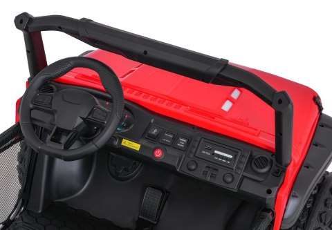 Auto na akumulator Pojazd Terenowy PASSION 4x4 Czerwony