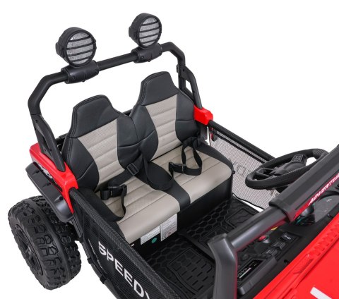 Auto na akumulator Pojazd Terenowy PASSION 4x4 Czerwony