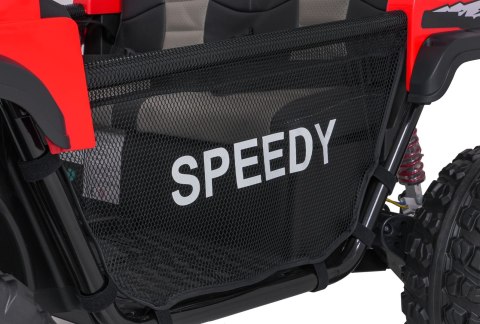 Auto na akumulator Pojazd Terenowy PASSION 4x4 Czerwony