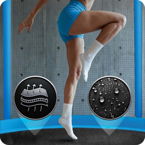 Trampolina ogrodowa 10ft/312cm z siatką wewnętrzną i drabinką