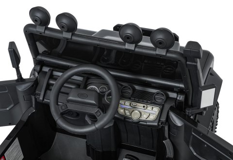 Auto na akumulator dla dziecka Land Rover Defender 110 SVX Concept Czarny