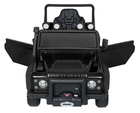 Auto na akumulator dla dziecka Land Rover Defender 110 SVX Concept Czarny
