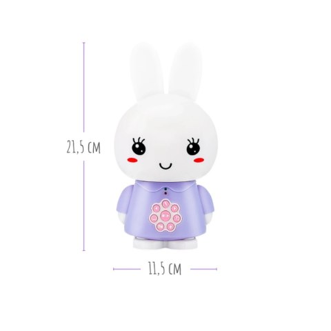 Króliczek Alilo Honey Bunny G6 PURPLE - fioletowy
