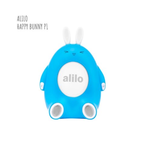 Alilo Happy Bunny P1 niebieski - interaktywny króliczek 3+