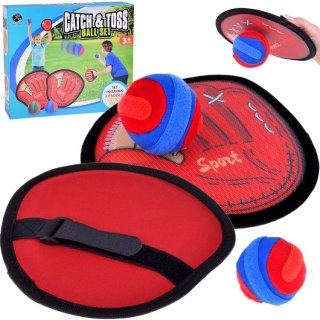 Gra sportowa Catchball zestaw 2 x Tarcza + 2 piłki Idealna zabawa SP0829