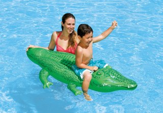 Dmuchany aligator materac do pływania 168 cm INTEX 58546