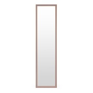 Duże lustro stojące 148 cm aluminiowa rama rozstawiane ModernHome
