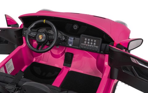 Porsche 911 GT3 na Akumulator różowy 24V 10Ah | 800W MOCY