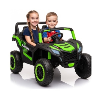 Samochód elektryczny MEGA Buggy ATV Racing A032 Zielony 24V 7Ah