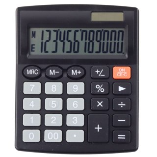 Kalkulator Biurowy Szkolny Klasyczny 8-Cyfrowy LCD Solar Czarny