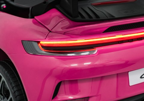 Porsche 911 GT3 na Akumulator różowy 24V 10Ah | 800W MOCY