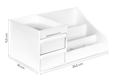 Organizer na biżuterię kosmetyki miejsce na akcesoria biurowe ModernHome