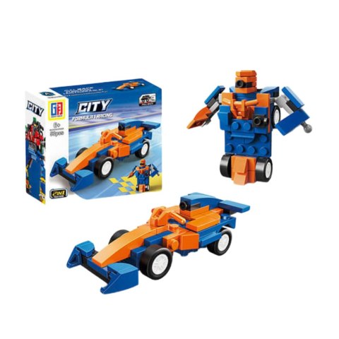 Klocki Konstrukcyjne 2w1 Pojazd Robot Mini Zestaw 42-65 el. Mix