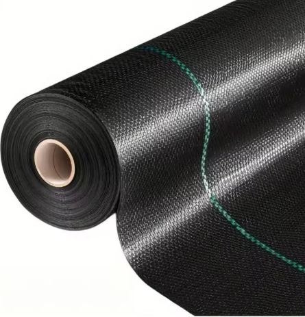 Agrotkanina Czarna 1100cm x 100m UV 135g Antychwastowa Agrowłóknina + Kotwy