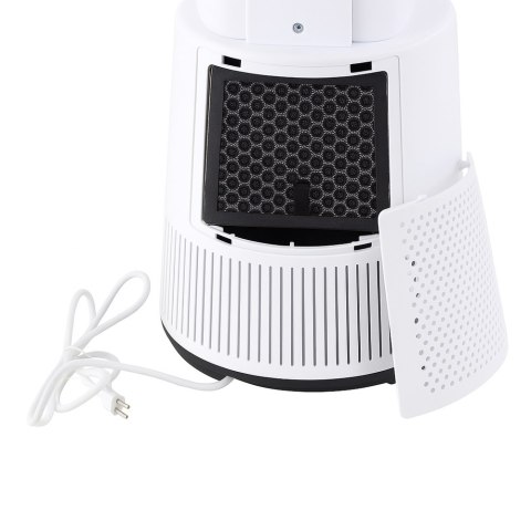 Wentylator Bezłopatkowy Podłogowy Oscylacja Timer Wyświetlacz 45W LCD PILOT