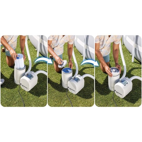 Pompa filtrująca do basenów ogrodowych 9463 l/h INTEX 26634
