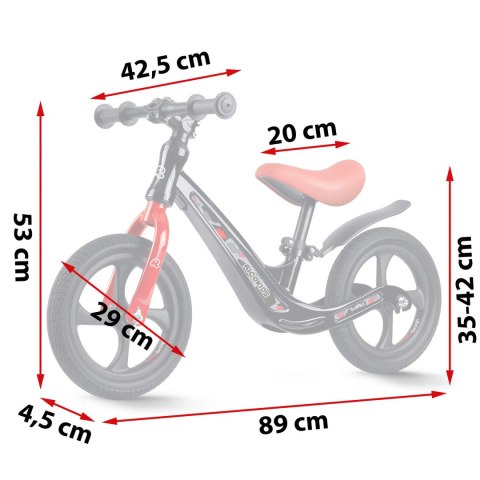 Rowerek biegowy dla dzieci Ricokids FUNNU