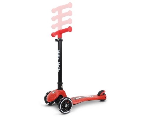 Milly Mally Scooter Sparky Red