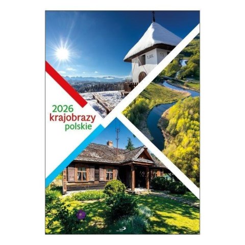Kalendarz 2026 krajobrazy polskie