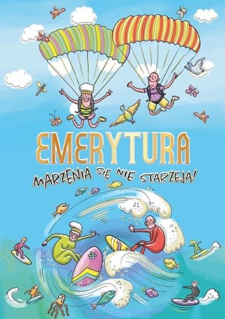 Karnet A5 Emerytura na fali