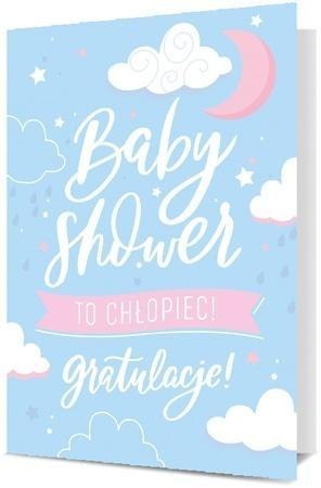 Karnet B6 Narodziny chłopiec