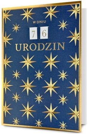 Karnet B6 Urodziny (wymienne cyfry)