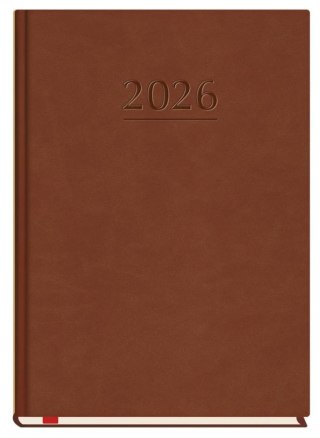 Terminarz 2026 A5 tygodniowy Popularny brązowy