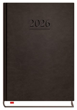 Terminarz 2026 B6 dzienny powszechny czarny