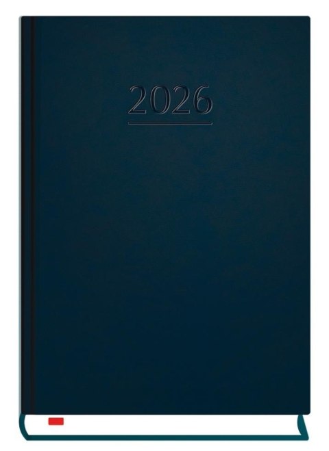 Terminarz 2026 B6 dzienny powszechny granatowy