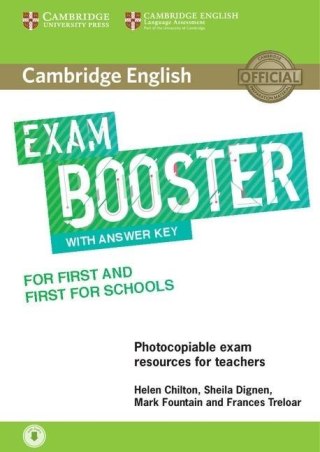 Exam Booster for First and First for Schools...