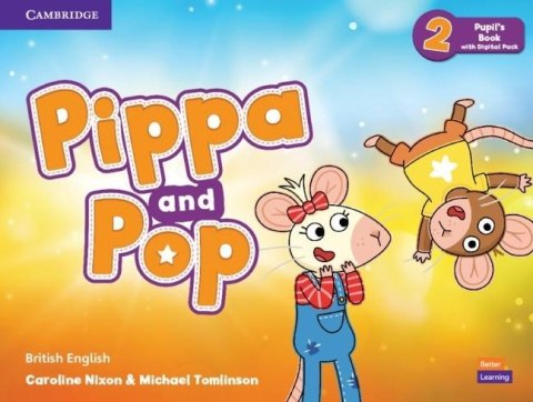 Pippa and Pop Level 2 PB with Digital