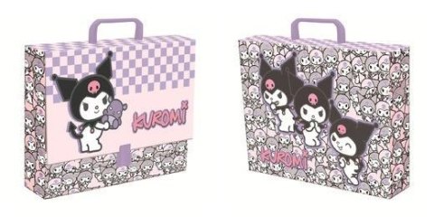 Teczka z rączką A4 XL Kuromi pink
