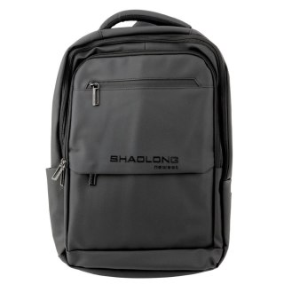 Plecak biznesowy z USB czarny 16L
