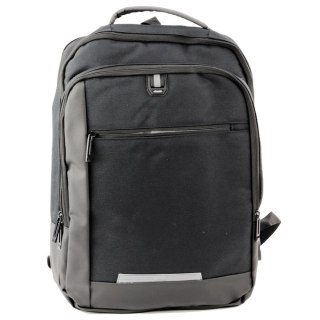Plecak biznesowy z USB czarny 16L
