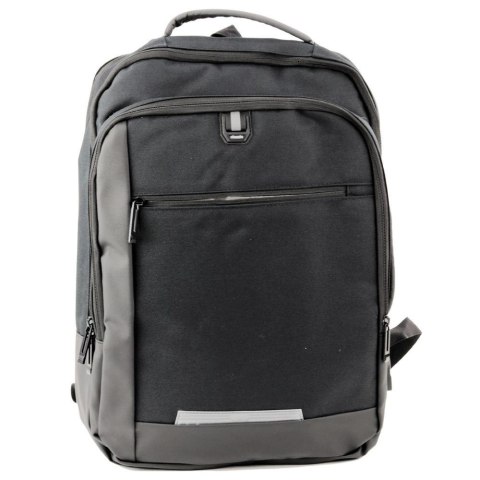 Plecak biznesowy z USB czarny 16L