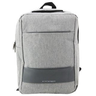 Plecak biznesowy z USB szary 14L