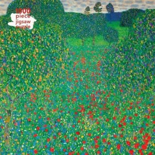 Puzzle 1000 Pole maków Gustav Klimt
