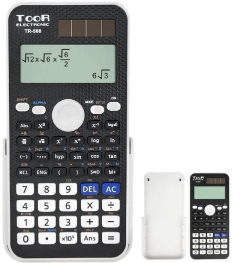 Kalkulator naukowy TR-588 10+2-pozycyjny TOOR