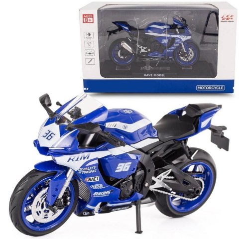 Motocykl sportowy wyścigowy 1:12