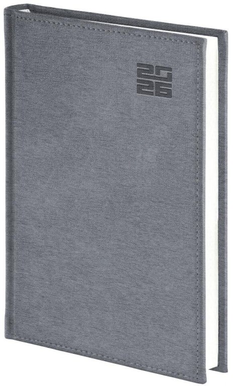 Kalendarz 2026 A4 tygodniowy Aluminium srebrny