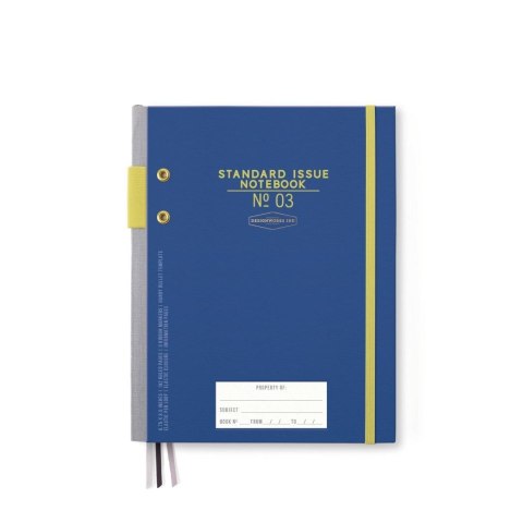 Notatnik Standard Issue Cobalt&Citron