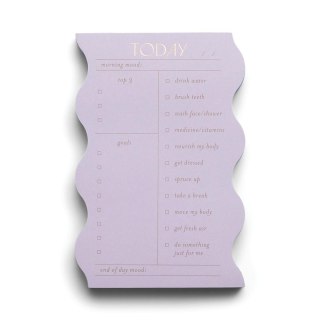 Notatnik Wavy Daily Lilac